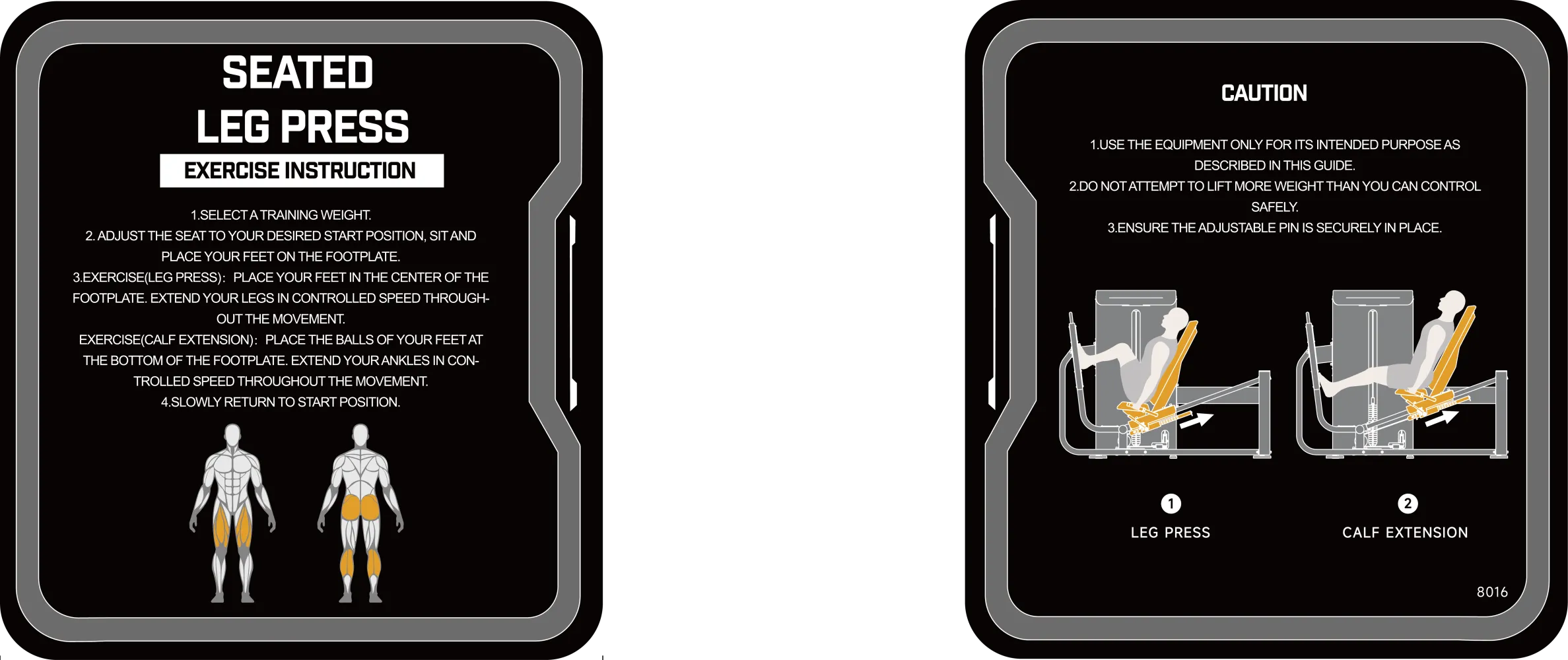 Seated Leg Press - view 5